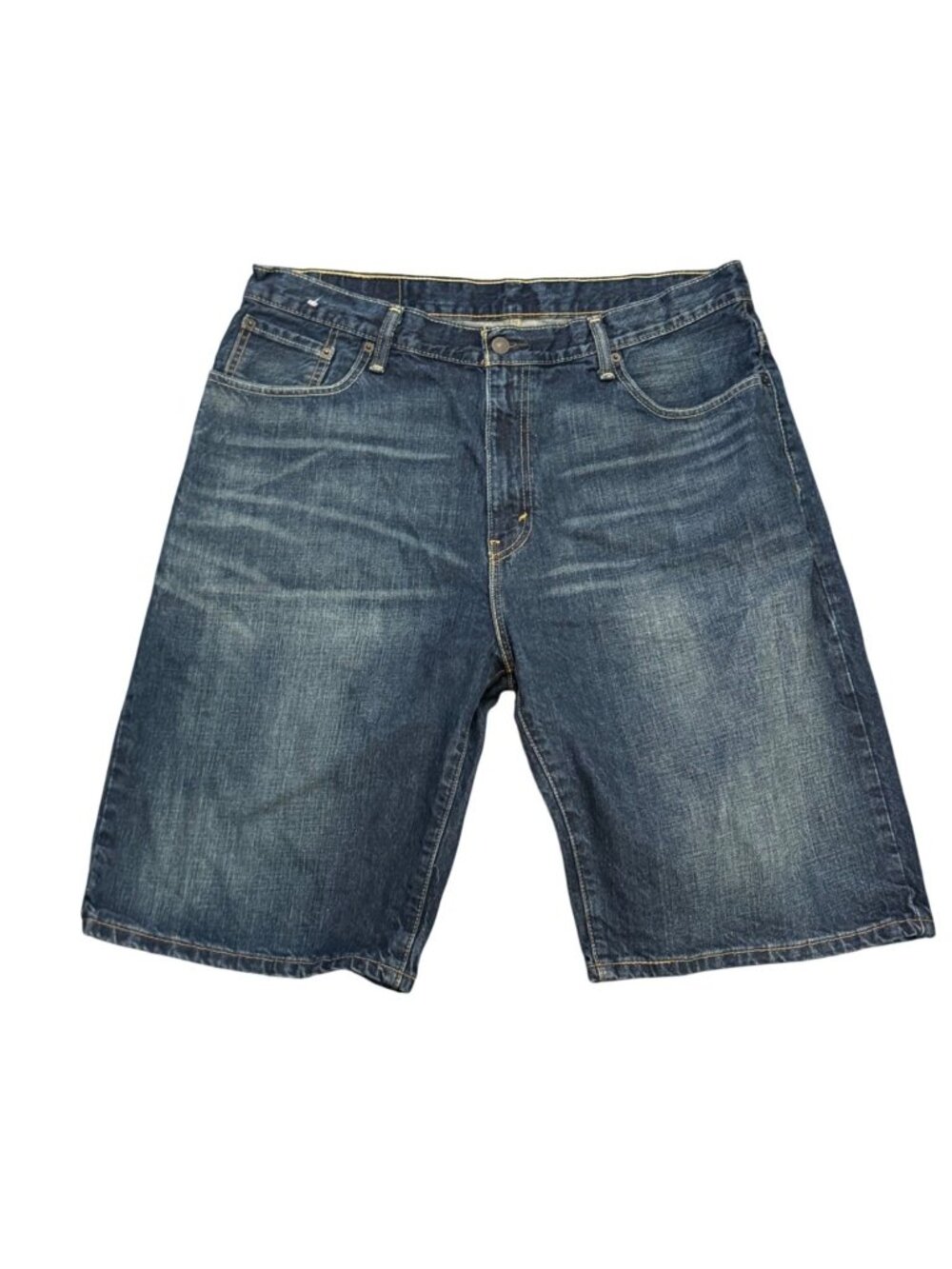 Vintage Y2K Levis 569 Denim Shorts W36 L